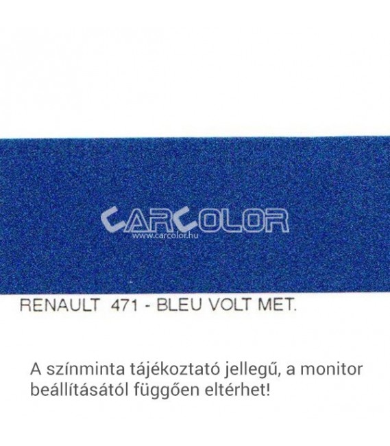 Renault Színre kevert autófesték Színkód: 471 (Bázis)