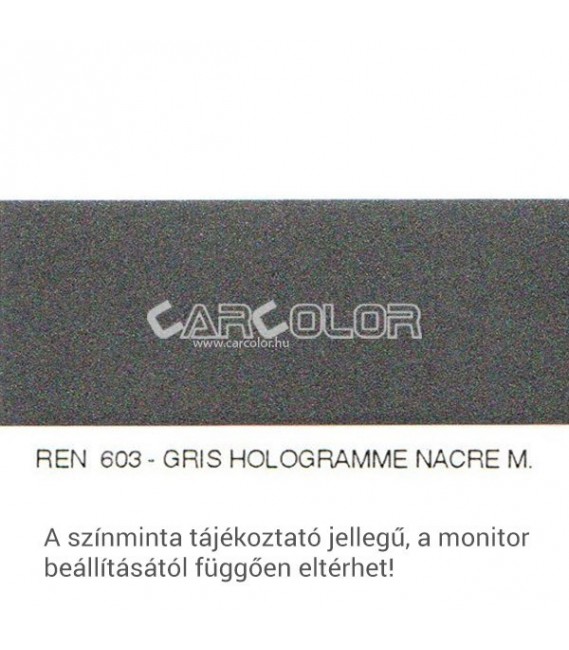 Renault Színre kevert autófesték Színkód: 603 (Bázis)