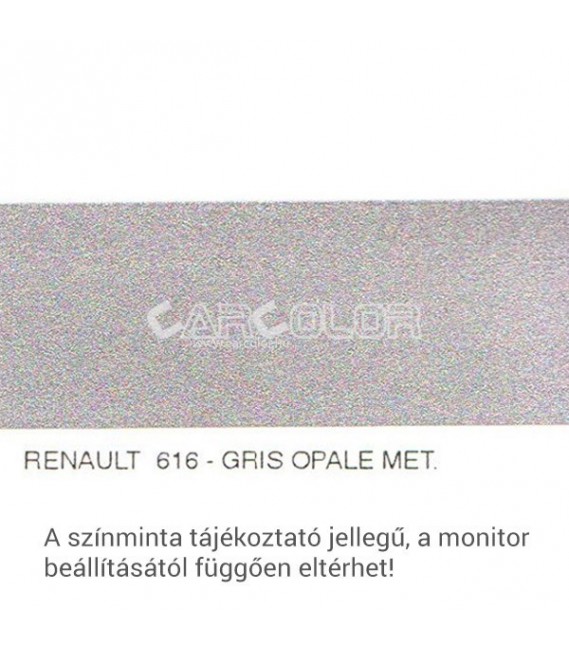 Renault Színre kevert autófesték Színkód: 616 (Bázis)