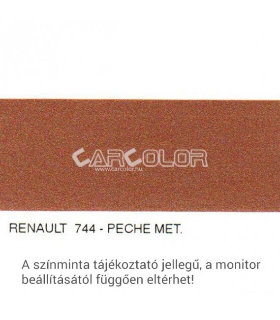Renault Színre kevert autófesték Színkód: 744 (Bázis)