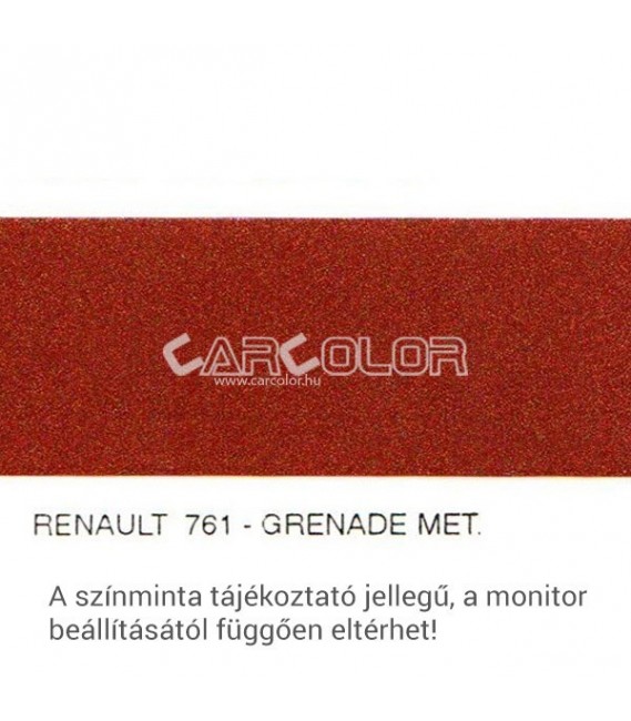Renault Színre kevert autófesték Színkód: 761 (Bázis)