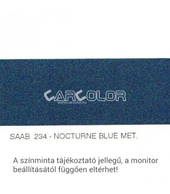 Saab Színre kevert autófesték Színkód: 234