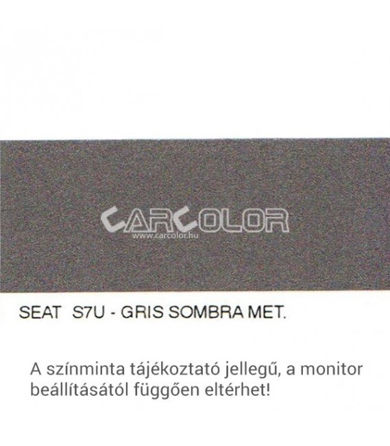 Seat S7U bázis festék színkód: S7U