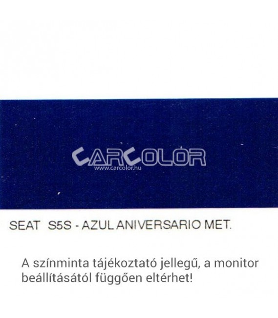 Seat S5S bázis festék színkód: S5S