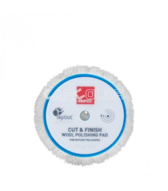 BLUE WOOL POLISHING PAD COARSE Ø 50/65MM
