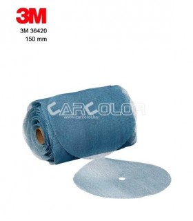 3M™ 36420 Blue Net hálós csiszolókorong tekercs P80+ (150mm) - 100db/tekercs