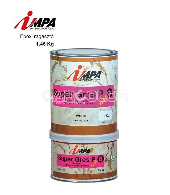 Impa 3564 CANOVA VERTICALE PAGLIERINO straw-yellow epoxy mastic (1.5kg)