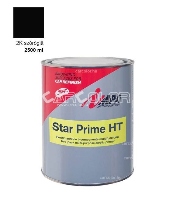Akril Szórható Kitt (2,5l) - Star Prime HT - Fekete - Impa