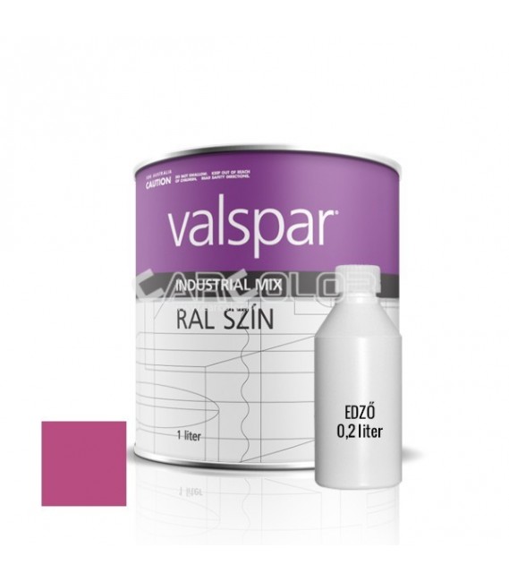 2K Magasfényű Ipari Festék - RAL3040 - VIOLETT (1,2l)