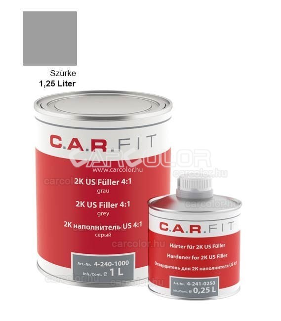 2K US Acryl Primer Filler Set 4:1 grey (1,25l)