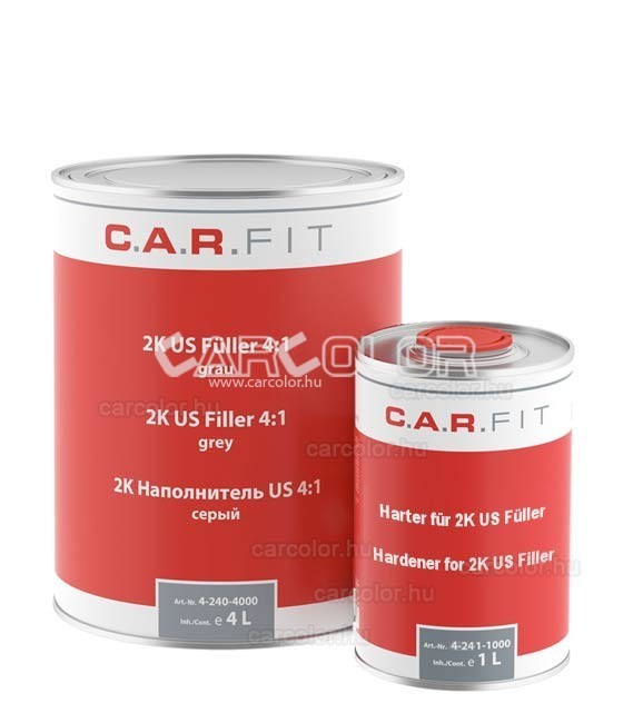 C.A.R. Fit  4:1-es Szürke US Füller szett (5 L)