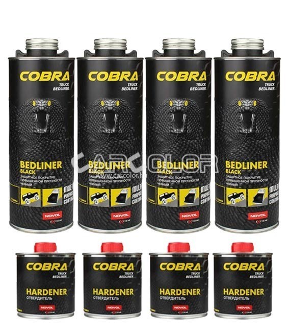 COBRA Truck Bedliner Set (0,8l)