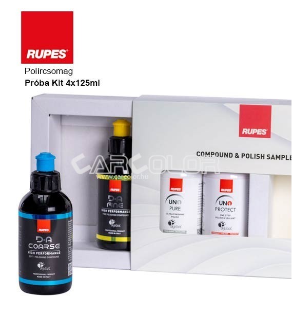 Rupes Polírozó Csomag Minta (4 x 125 ml)