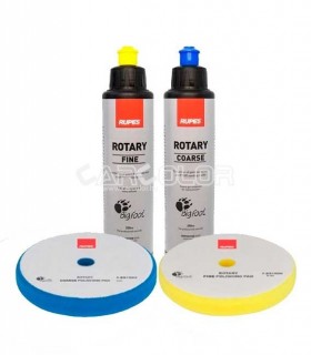 RUPES™ Hagyományos Polírszett - Polírpaszta + Polírszivacs Csomag Kicsi (150mm)