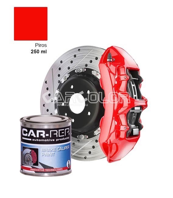 Brake Calipers Heat Resistant Paint Set - Red 260 °C  (400ml)