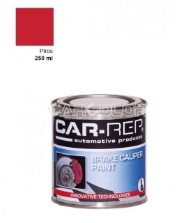 Féknyereg Festék - Ecsetelhető szett - Piros - 260 °C (250ml) Car-Rep