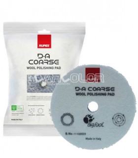 BLUE WOOL POLISHING PAD COARSE Ø 130/145MM