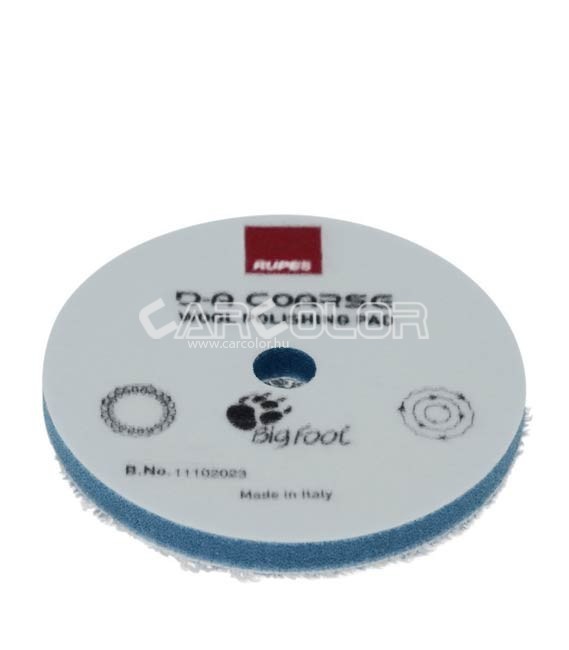 BLUE WOOL POLISHING PAD COARSE Ø 130MM