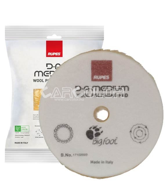 copy of YELLOW WOOL POLISHING PAD MEDIUM Ø 160 MM