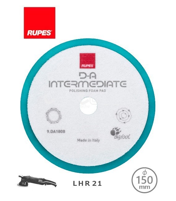 Rupes INTERMEDIATE Polírszivacs - Közepes -  (⌀ 150/180 mm)