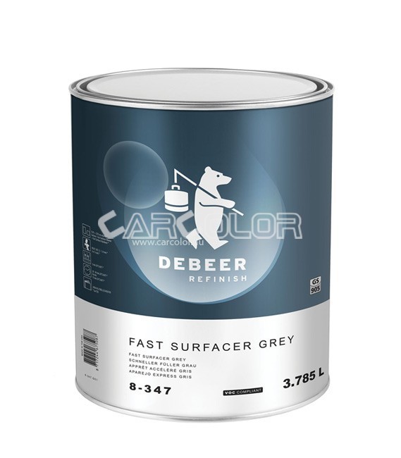 DeBeer Refinish 8-347 Fast Surfacer - Gyors Alapozó Füller