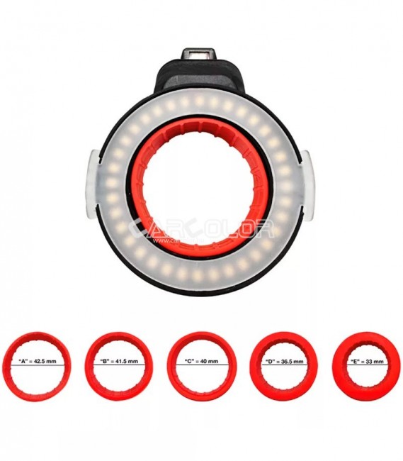 Walcom 360 True Light EVO Meter – Spray Gun Mounted Illumination Lamp