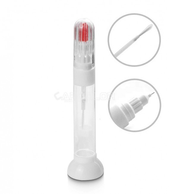 CarColor 2 in 1 Javító Toll - Ecset és Tű (10 ml) Üres