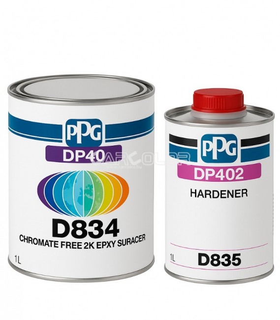 PPG DP40 D834 2K Epoxy Surfacer – Chromate-Free (Grey)