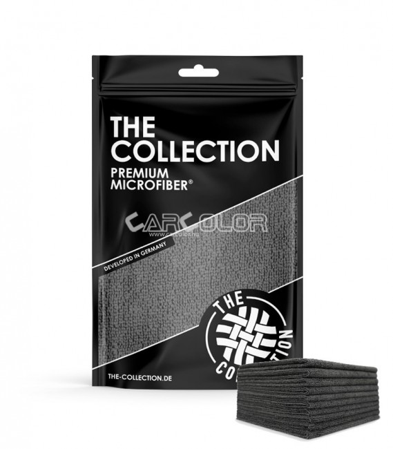 The Collection Premium Allround & Coating 245 - Gray Microfiber Towel (10 pcs)