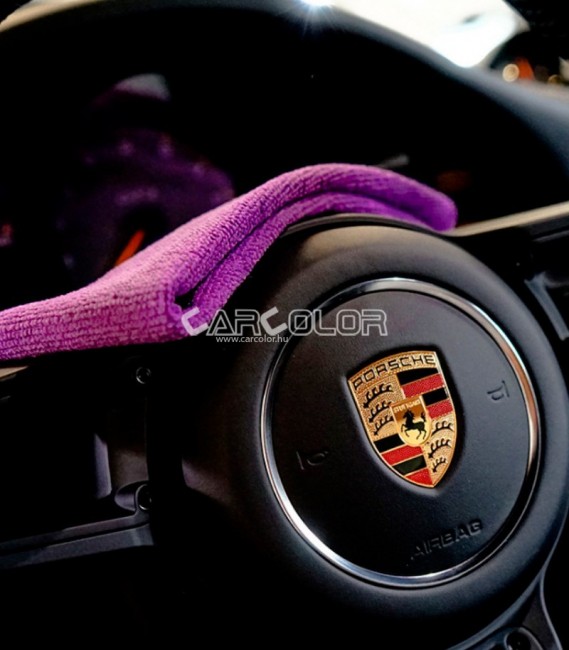 The Collection Premium Allround & Coating 245 - Purple Microfiber Towel (10 pcs)