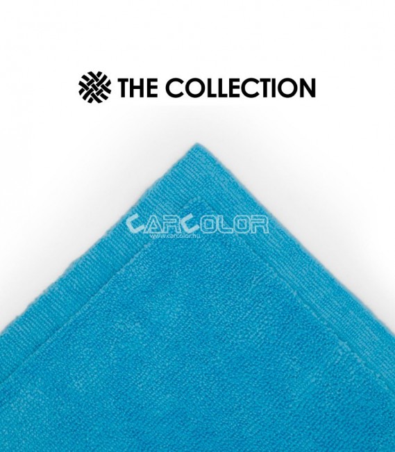 The Collection Premium Allround & Coating 300 - Short-pile Blue Microfiber Towel (10 pcs)