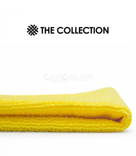 The Collection Premium Allround & Coating 300 - Short-pile Yellow Microfiber Towel (10 pcs)