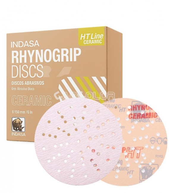 INDASA Ultravent Premium Ceramic Sanding Disc 150 mm – (P120)