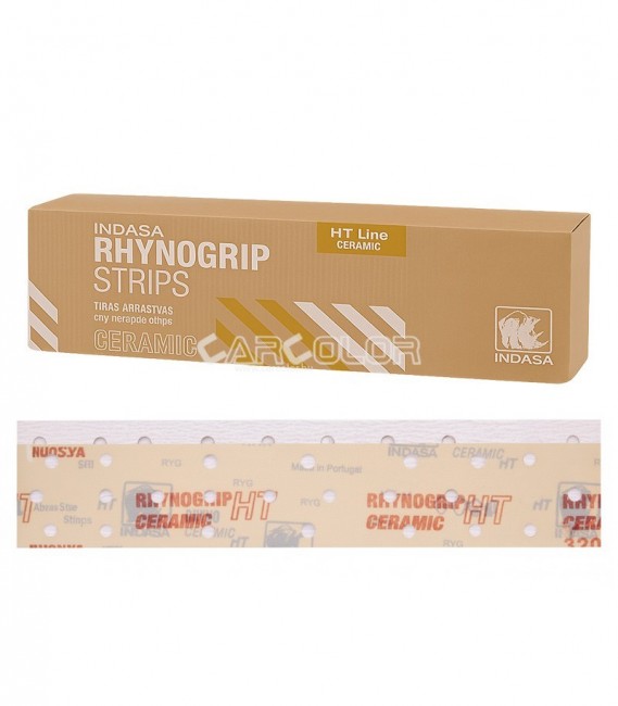 INDASA Prémium Kerámia Gyalupapír - 70x420mm - 23lyuk (P320)