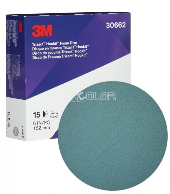 3M 30662 Trizact Hookit Foam Abrasive Disc - P5000 (ø 150 mm)