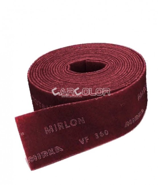 Mirka Abrasive Roll - Very Fine VF Red 360 - 115mm x 10m