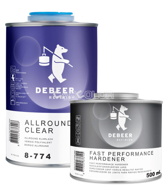 DeBeer 8-774 2K 2K Multi Clear - Allround Clear (1l)