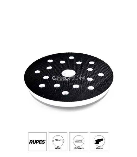 Rupes Tárcsa LHR15 és 12 Gépekhez - M8 (Ø125mm)