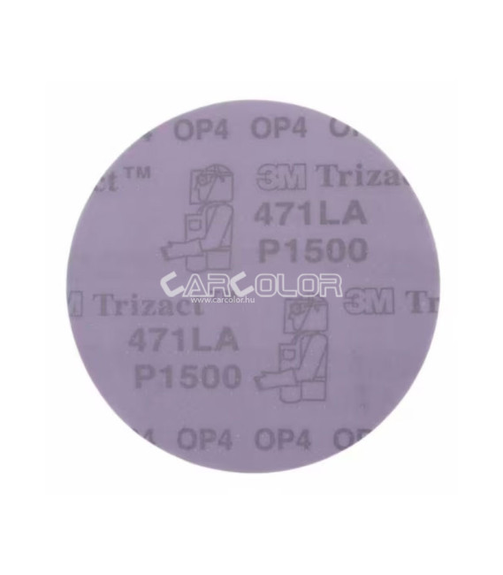 3M 02088 Trizact Fine (Clear) Finishing Disc (P1500)