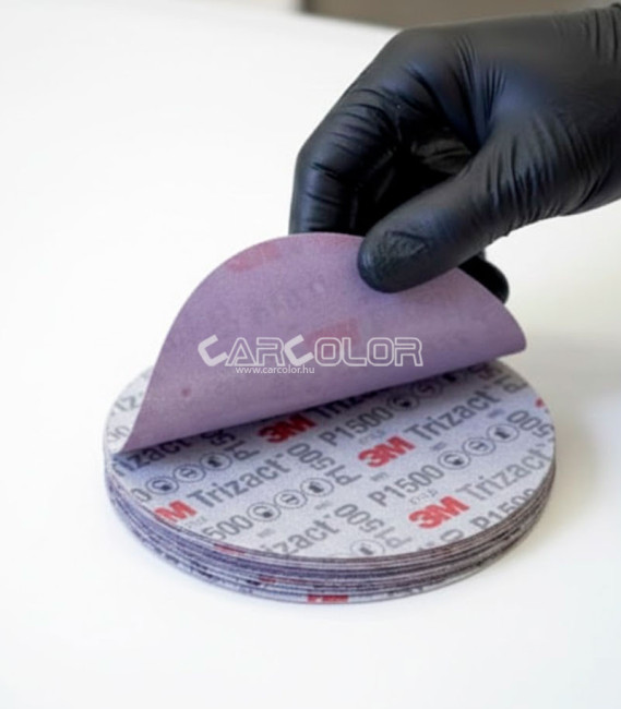 3M™ 02088 Trizact™ Fine (Clear) Finishing Disc (P1500) Back