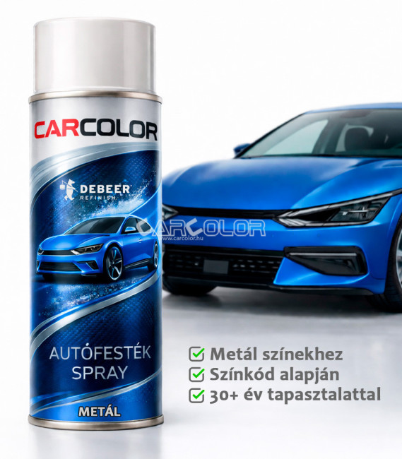 Custom Filled Car Paint Aerosol (Metal Colors)