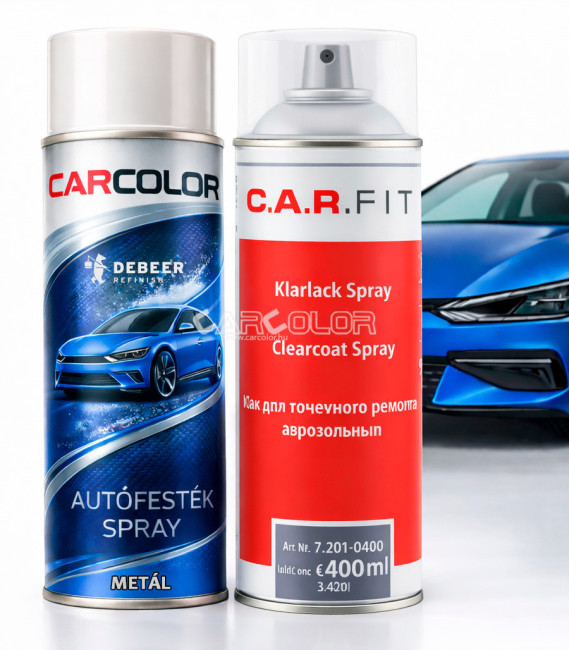 Custom Filled Car Paint Aerosol (Metal Colors)
