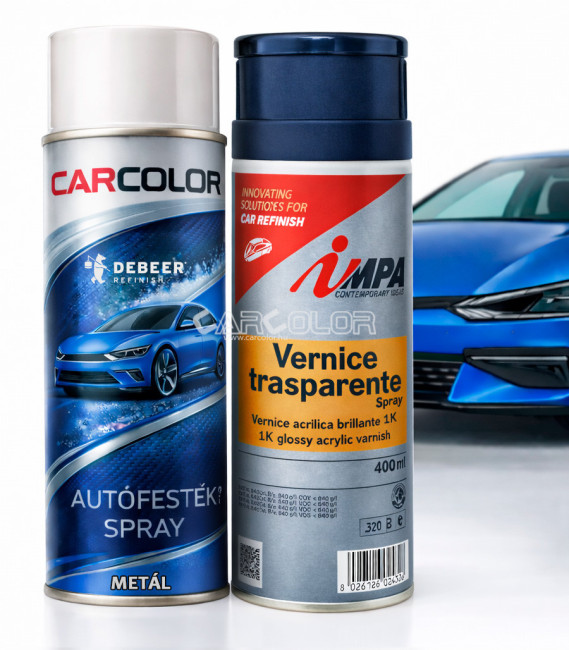 Custom Filled Car Paint Aerosol (Metal Colors)