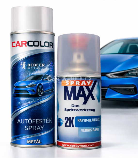 Custom Filled Car Paint Aerosol (Metal Colors)