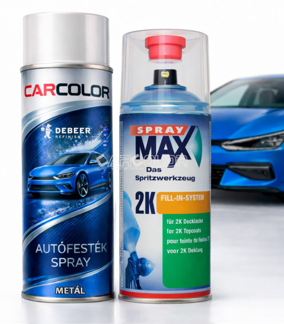 Custom Filled Car Paint Aerosol (Metal Colors)