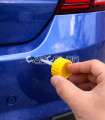Profi 2K autófesték javító stift használata lökhárítón
