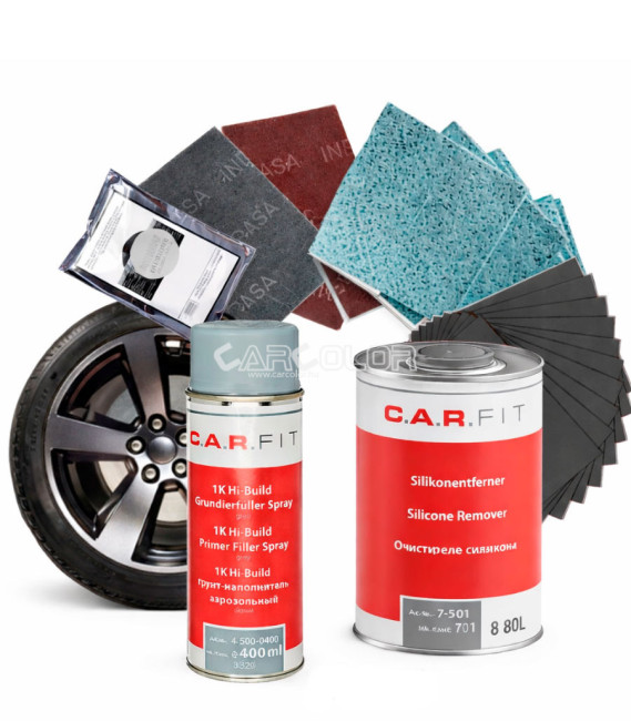 Alloy Wheel Refurbishment Kit – DIY Wheel Repair Set