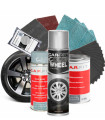 Felni Javító szett - Keréktárcsa - Alufelni felújításhoz steel festékkel