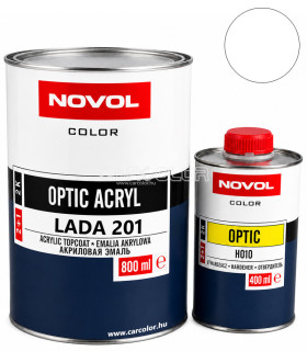 Lada 201 White - NOVOL OPTIC 2k Acrylic Topcoat