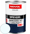 Mercedes 147 ARKTIKWEISS - NOVOL OPTIC 2k Acrylic Topcoat